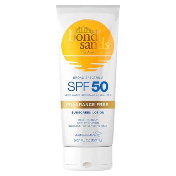 SPF 50 Fragrance Free Sunscreen Lotion